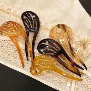 Accesorios de Cabello de Lujo para Niñas y Mujeres, Broches de Cuerno de Búfalo Natural, Pasadores, Horquillas, Nuevos Diseños - Product Image 1