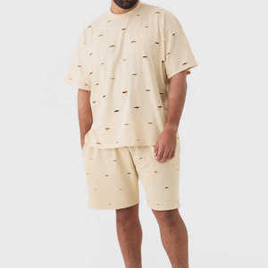 T-shirts pour hommes à manches courtes, style décontracté, uni, 100% coton, grandes tailles, en vente - Product Image 3