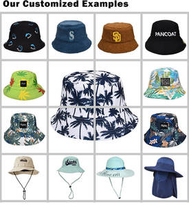 Premium Washed Denim Bucket <b>Hat</b> Adjustable Wide Brim Sun Cap for Outdoor Hiking Fishing Casual Wear - Product Image 4