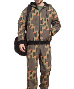 100% กันลมไนล่อนมีฮู้ดกันน้ำพิมพ์ลายกำหนดได้เองแจ็คเก็ตกันลมซับลิเมชันเสื้อแจ็คเก็ตกันลม - Product Image 3