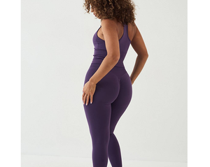 Ensemble de yoga 2 pièces pour femme 2026 : Leggings taille haute et tenue d'entraînement assortie, anti-transpiration, extensible, pour le fitness et les activités sportives - Product Image 2