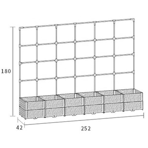 Nouvelle jardinière surélevée en acier revêtu de PE pour légumes et fleurs - Product Image 6