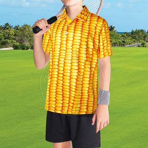 Ropa Deportiva Activa, Polo de Golf Juvenil con Tela Elástica Transpirable que Brinda Comodidad Duradera para el Ejercicio Diario - Product Image 4