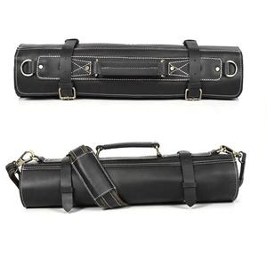 High quality leather <b>tool</b> <b>roll</b> organizer wholesale supplier custom branding OEM portable storage bags export quality for sale - Product Image 6