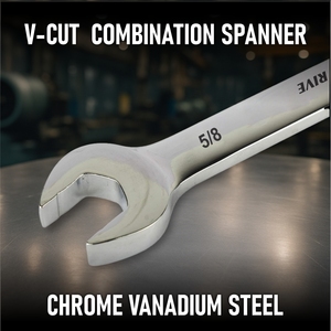 Eastman Brand Combination Spanner Ring Shallow Offset E-2409 OEM Customizable Hand Tools Exporter India - Product Image 5