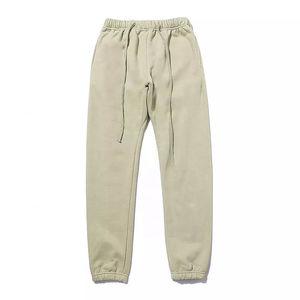 Trajes de Verano para Hombre de 2 Piezas, Camiseta de Manga Corta + Pantalones Largos, Cuello Polo de Color Sólido, Botones, Cintura Elástica, Pantalones Deportivos - Product Image 4
