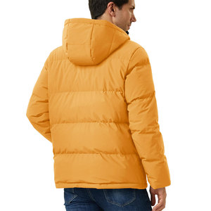 Lightweight Waterproof Puffer Jacket with Stand Collar and Custom Branding for <b>Travel</b> Outdoor and Street Style - Product Image 3