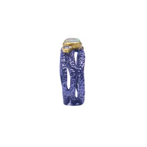 Wedding Wear 925 Sterling <b>Silver</b> Gold Plated Jewelry <b>Opal</b> Diamond Gemstone Women Wear Classic <b>Ring</b> - Product Image 4