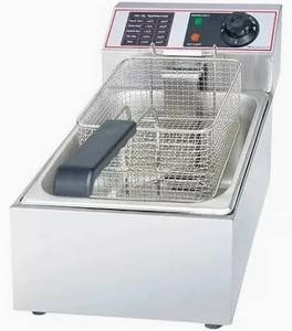 เครื่องทอดไฟฟ้าเชิงพาณิชย์ สแตนเลส 1500-2000 วัตต์ แบบเสียบปลั๊กใช้งานได้ทันที ทำความสะอาดง่าย AC 220V~240V - Product Image 1