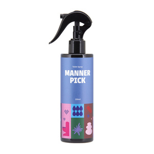 [MANNERPICK] Spray desodorante para inodoros, fragancia portátil, eliminador de olores para baño, ambientador en spray 250ml - Product Image 1