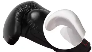Guantes de Boxeo Personalizados de Color Puro, Guantes de Boxeo de Piel Sintética para Entrenamiento, Nuevos Guantes de Boxeo Profesionales de Piel Blanca - Product Image 2