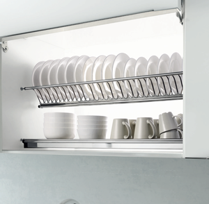 JY Project Customized Modern Luxury Kitchen <b>Cabinet</b> Full Set Small Design <b>Wall</b> Hanging PVC Panel Vietnam Factory - Product Image 6