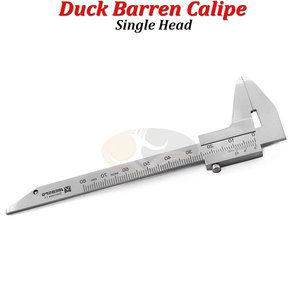 เครื่องมือวัดตำแหน่งเหล็กจัดฟันแบบ Single End Duck Barren Gauge ทำจากสแตนเลส สำหรับการวัดตำแหน่งเหล็กจัดฟัน ใช้ในกระบวนการจัดฟันทางทันตกรรม MOL - Product Image 2