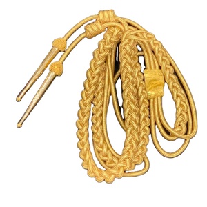 Aiguillette สายลวดสีทองทั้งหมดทำด้วยมือขนาดเต็มพร้อมลวดพันสีทองแบบอังกฤษ - Product Image 1