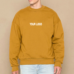 Ropa de Invierno de Alta Calidad, 100% Algodón, Cuello Redondo, Bloques de Color, Bordado 3D, Estilo Urbano, Casual, Transpirable, Talla Grande - Product Image 6