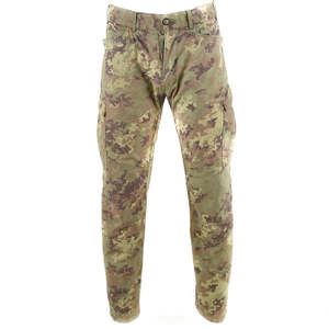 Pantalon tactique en toile imperméable à taille haute pour homme, style italien, avec options de motifs multiples pour la randonnée et le camping en plein air - Product Image 3