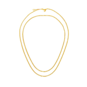 Conjunto de Collar Doble de Oro de Primera Calidad 11058760GL, Conjunto de Joyería Fina - Product Image 2