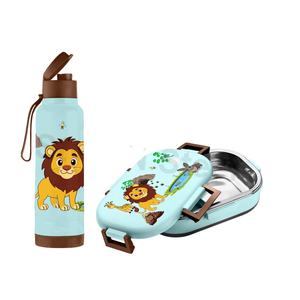 กล่องอาหารกลางวัน6ชุดกล่องอาหารกลางวันพลาสติกสำหรับเด็กนักเรียน - Product Image 1