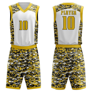 Uniforme de Baloncesto Personalizado para Hombre y Mujer, Conjunto de Camiseta y Pantalones Cortos, Doble Capa Reversible, Proveedor Mayorista - Product Image 4