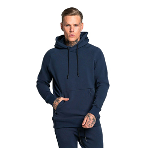 Sweat à capuche décontracté pour homme, style basique, tissu doublé en polaire doux, capuche à cordon réglable, manches longues, poche avant, confortable - Product Image 1