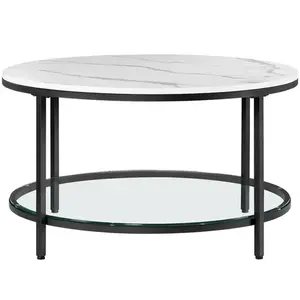 Table basse haute de style unique en métal pour la maison, le salon, les villas, usage décoratif, meuble de salon - Product Image 2