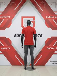 Camisa polo de algodón para hombre, tela suave y transpirable, corte regular, colores sólidos disponibles, mangas cortas, costuras resistentes. - Product Image 4