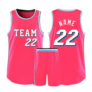 Camiseta de Baloncesto Personalizada de Poliéster, Ropa de Baloncesto Transpirable para Hombre, Uniforme de Equipo de Club, Camiseta de Baloncesto de Secado Rápido para Adultos - Product Image 1