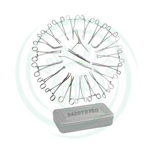 Juego completo de Cirugía de Anatomía de resección intestinal de 59 piezas con certificación CE, equipo básico de instrumentos quirúrgicos de acero inoxidable - Product Image 1