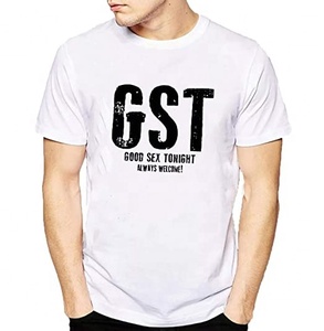 Camiseta de manga corta deportiva para hombre de alta calidad, algodón peinado con anillo hilado, serigrafía, teñido liso, hecho en La India - Product Image 1