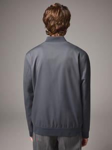 Factory Manufacturer Outdoor Fashion <b>Jacket</b> <b>Slim</b> <b>Fit</b> Men Regular <b>Fit</b> Stand Collar Windbreaker Bomber <b>Jackets</b> - Product Image 3