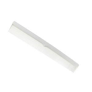 หวีตัดผมพลาสติกสีขาว ขายส่ง 1 ชิ้น หวีสำหรับร้านทำผมและใช้ในบ้าน - Product Image 4