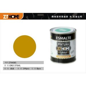 Vernice Acrilica ORO 375ML in Barattolo, Pittura di Alta Qualità per Varie Applicazioni - Product Image 3