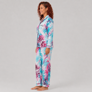 Nightwear <b>Women's</b> <b>Pajama</b> Set Soft Cotton Eco Friendly Breathable Comfortable Loungewear Custom Design <b>Pajama</b> Set for <b>Women</b> - Product Image 2