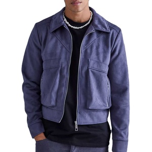 Veste unisexe en toile de polyester/coton, look classique, tendance, tenue d'hiver, avec logo sur le devant, prix bas, fabrication au Pakistan - Product Image 1