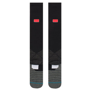 Knee High Running <b>Socks</b> <b>Black</b> Gray Spandex Cotton Breathable Quick Dry Eco-Friendly Adult Summer Standard Thickness Knitted - Product Image 5