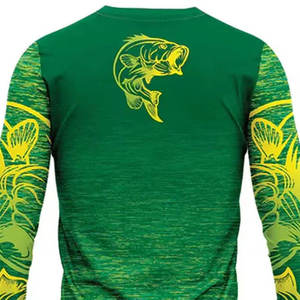Camisetas de Pesca Personalizadas al por Mayor, Fabricante OEM, Proveedor, Camiseta Ventilada de Poliéster, Marca Privada, Producción en Masa - Product Image 6