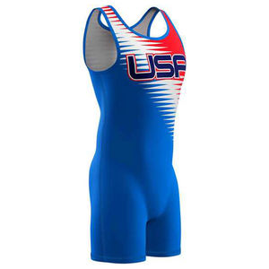 Trajes de Lucha Libre Ligeros de Poliéster 100% de Secado Rápido y Transpirables a Precio Económico, Diseño de Logotipo de Equipo Personalizado, Tallas Grandes Unisex - Product Image 2