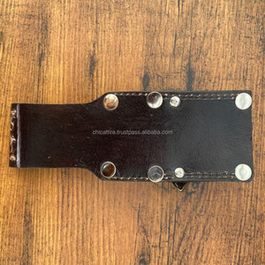 Gaine de porte-bâton de cheval en cuir véritable usiné à la main de haute qualité avec boucle de ceinture attachée organisateurs de randonnée en cuir véritable - Product Image 5