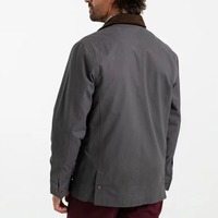 Veste en toile de coton légère 100 % coton pour l'hiver, style streetwear, avec design personnalisable, vente en gros