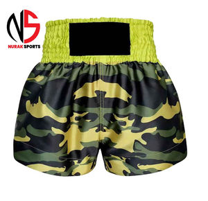 กางเกงชกมวยไทยคุณภาพสูงแบบสั่งทำพิเศษสำหรับผู้ชาย ปักลายกีฬา พิมพ์ลาย สำหรับเด็กผู้ชาย สไตล์ไฮสตรีท - Product Image 1