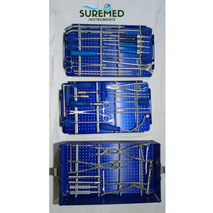 Juego de Instrumentos Quirúrgicos de Columna Vertebral de Acero Inoxidable SureMed Instruments SMI-OI-OIS-070, Caja de Aluminio, Herramientas Ortopédicas Manuales, ISO13485 - Product Image 6