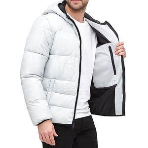 Chaqueta Bomber con Capucha para Hombre, Abrigo de Invierno Cálido, Resistente al Viento e Impermeable, Precio de Fábrica - Product Image 3