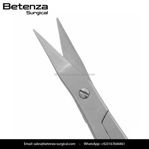 Tijeras Caplan para Septum Nasal, Doble Acción, Anguladas, 20 cm, Serradas, Manuales, de Acero Inoxidable Alemán, Instrumento Quirúrgico ORL - Product Image 3