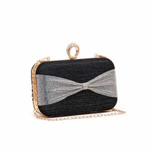 Black P15548 Formal Evening <b>Bag</b> Clutch - Product Image 2