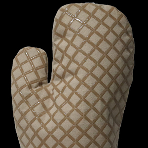 Custom <b>Oven</b> Mitten's Fashionable Soft Cotton and Silicone <b>Glove</b> for Kitchen at cheapest price. - Product Image 3