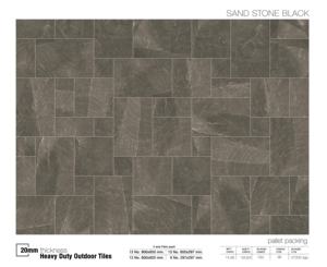 Affordable African European Market R11 2cm Thick Porcelain Outdoor Tiles Heavy Duty 300x600mm Paving Slabs - Product Image 5