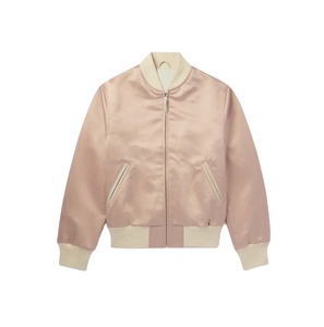 Chaqueta de bombardero deportiva de invierno de alta calidad, fabricante informal de moda, suministro directo de fábrica, chaquetas de bombardero de nailon con forro de satén - Product Image 1