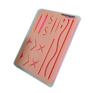 Rubber <b>Pad</b> Silicone Suture 3 Layer Skin Training Medical Student Instruments - Product Image 5