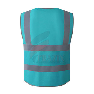 Chaleco de alta visibilidad reflectante para trabajo, ropa de seguridad para construcción, almacén, logística y uso industrial - Product Image 3