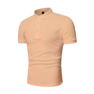 Meilleur design, prix abordable, chemise à manches courtes en coton et polyester tricoté, respirante, pour hommes, avec poche, légère, en promotion - Product Image 5